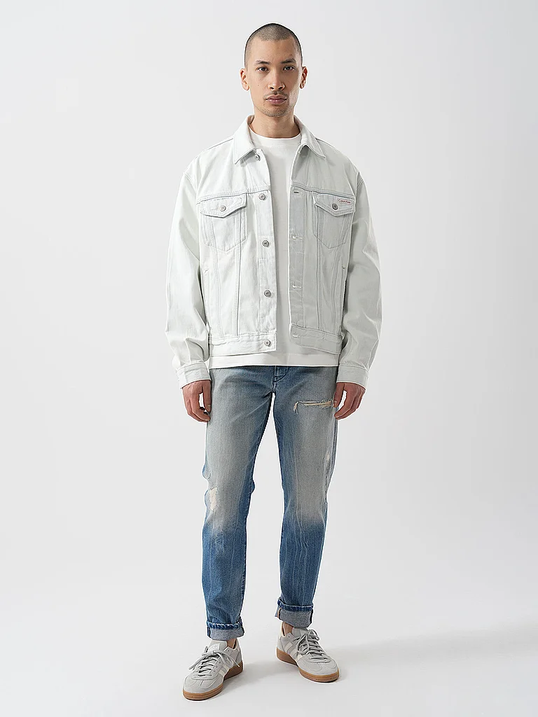 Calvin KLEIN JEANS Jeansjacke hellblau   L herren 3